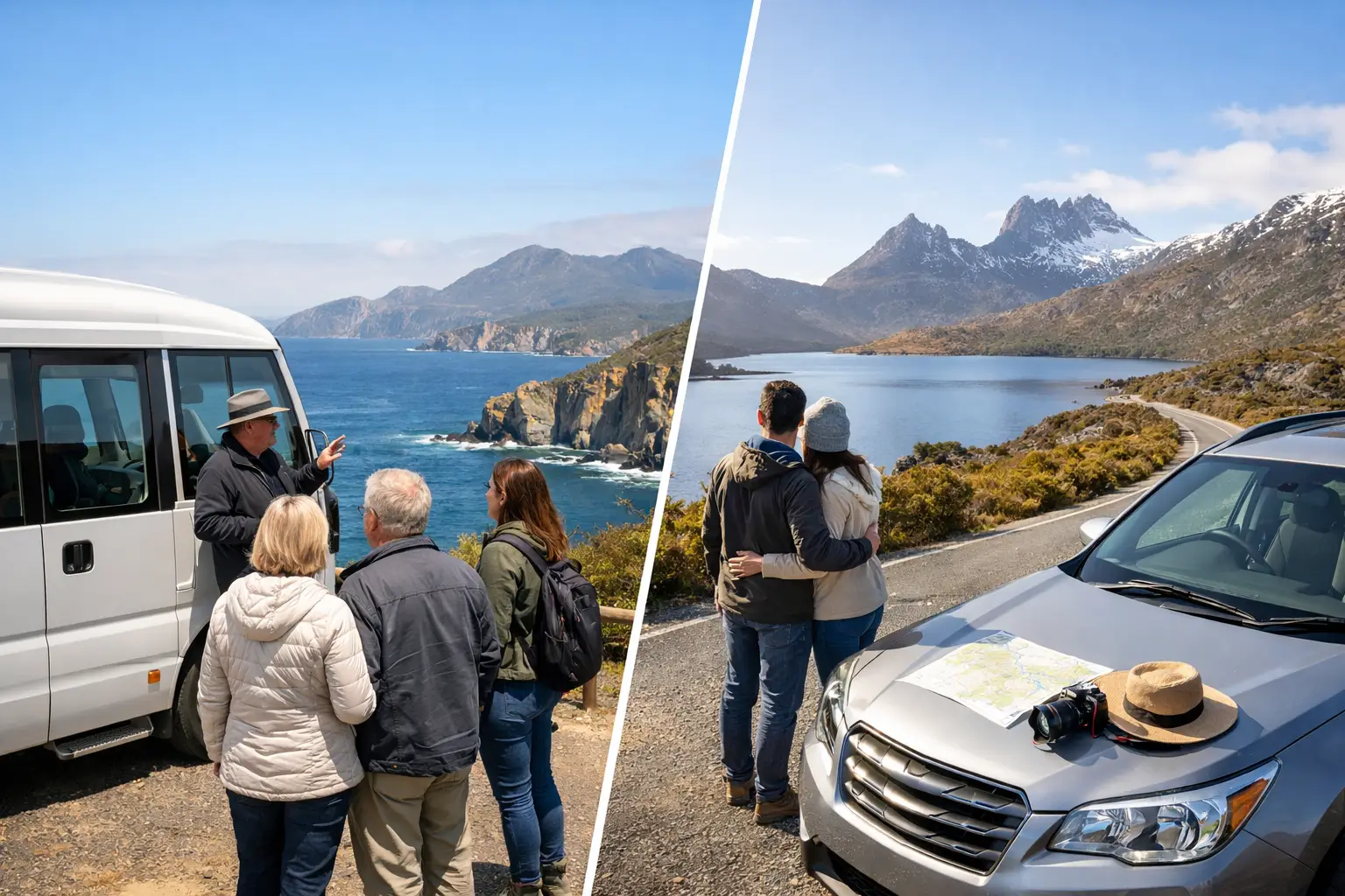 Guided Touring or Self Drive in Tasmania?