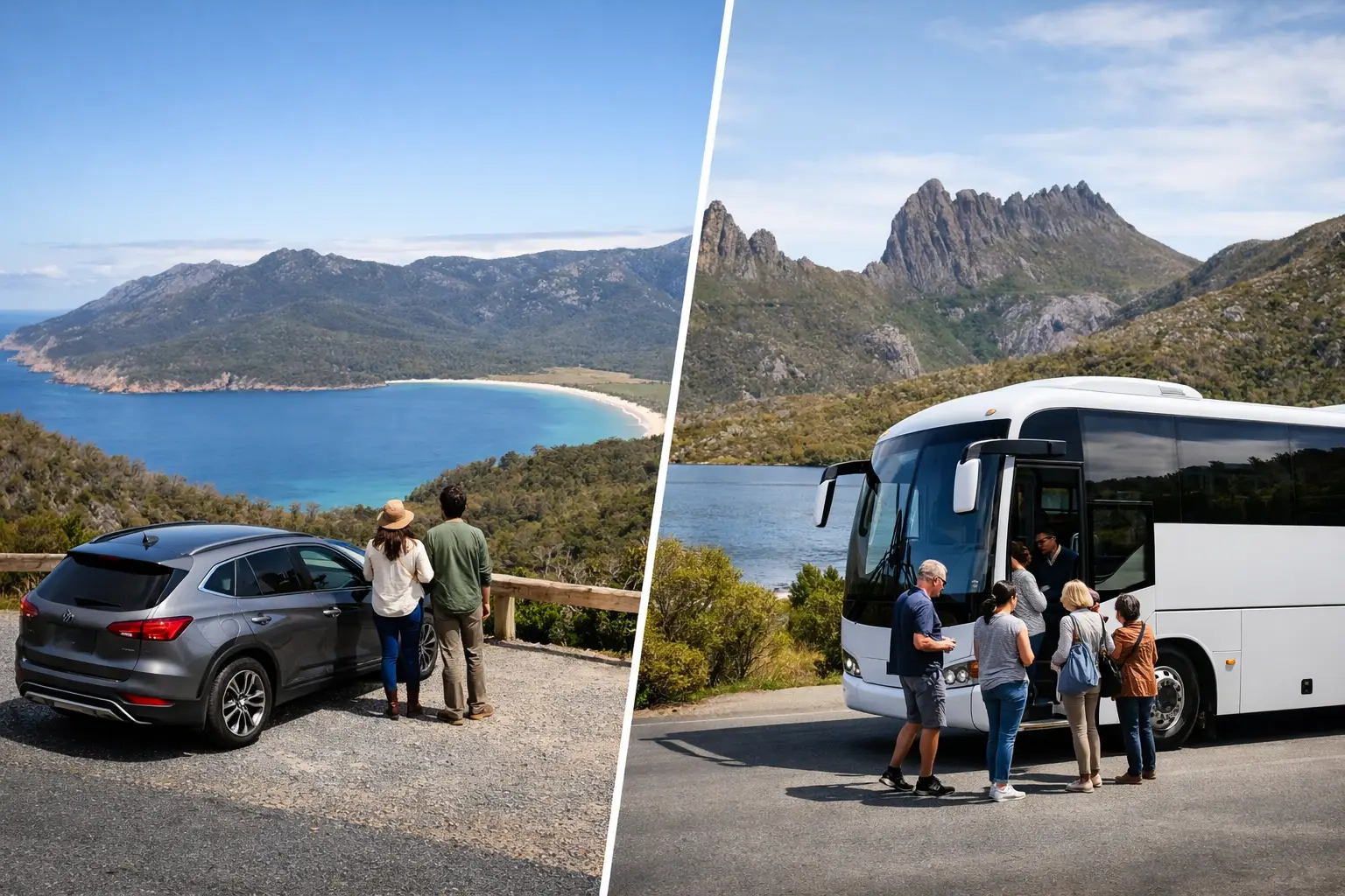 Private Tour Versus Coach Travel in Tasmania