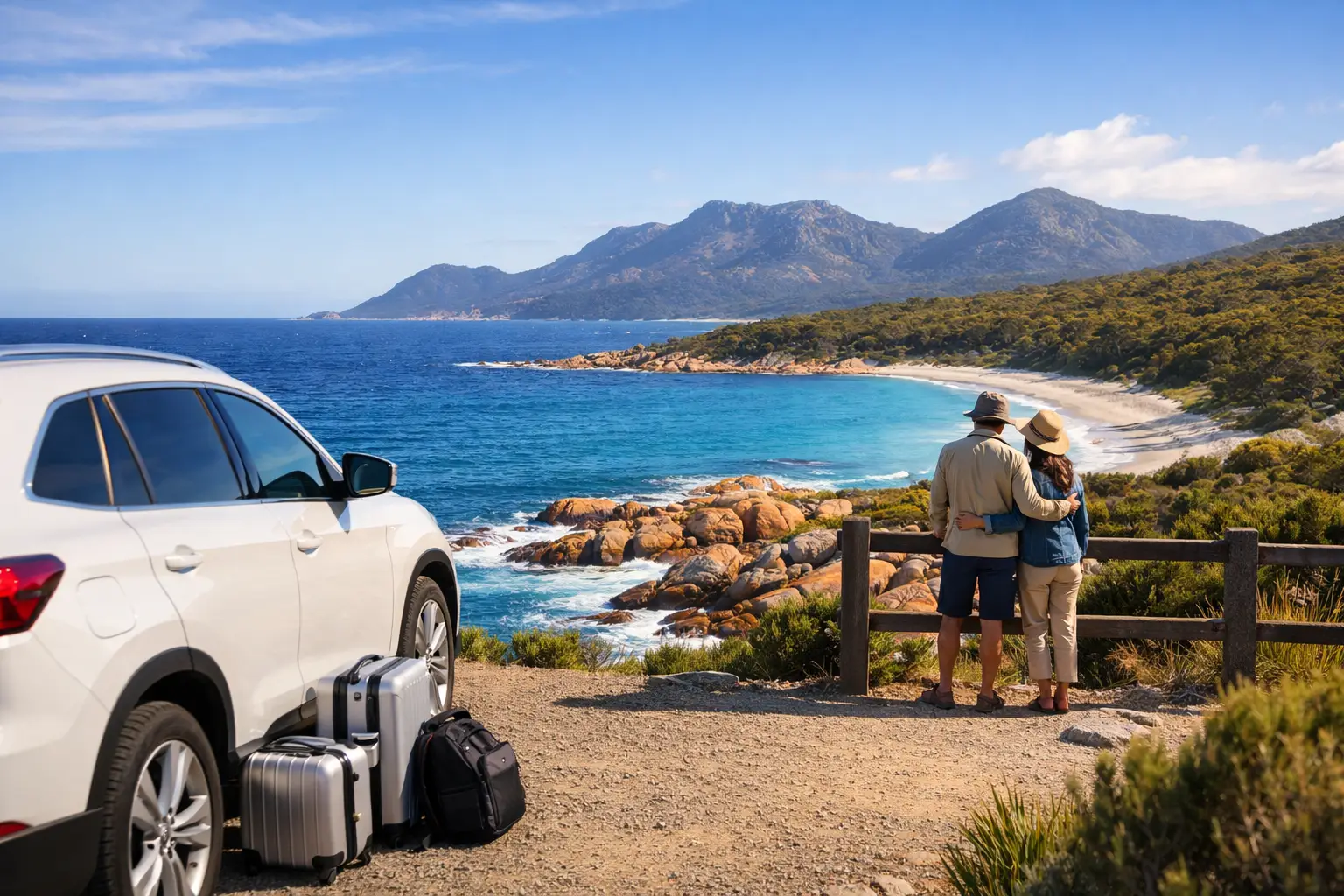 Scenic Tasmania Coastal Touring, Curated Privately