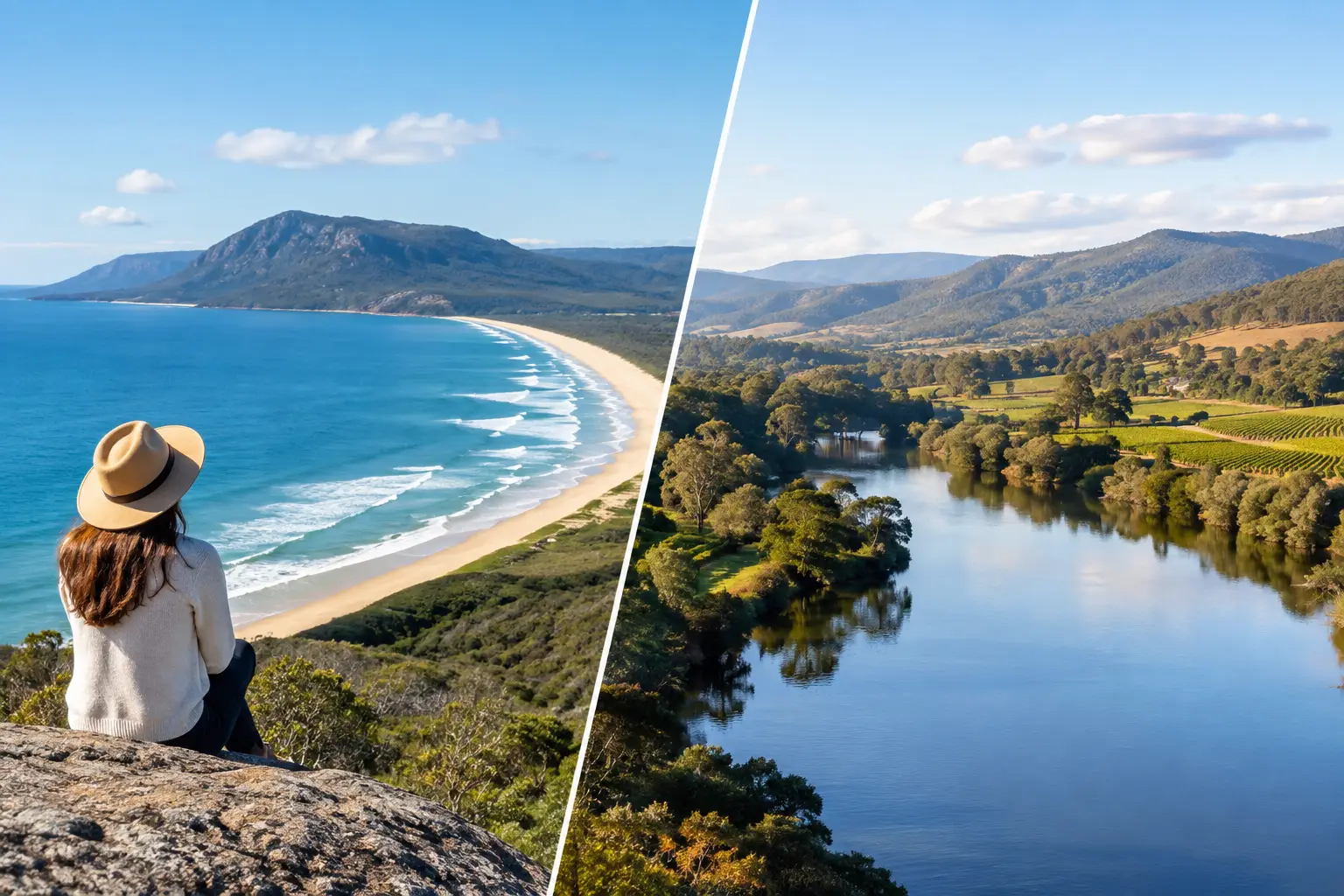 Bruny Island versus Huon Valley for a Day Trip