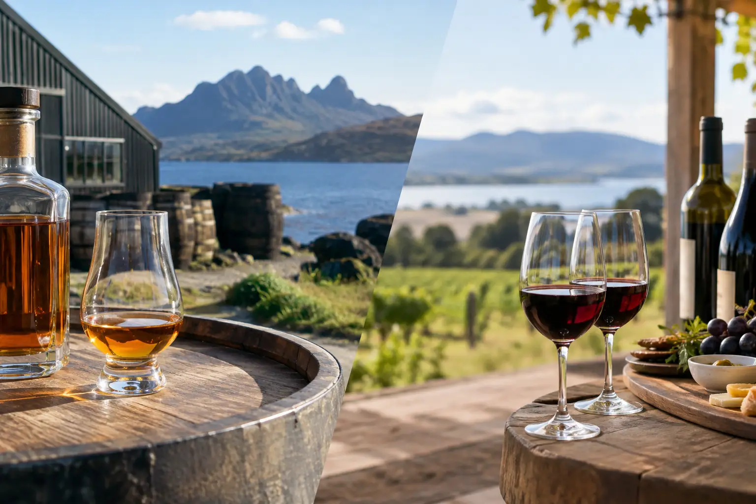 Whisky Tour Versus Cellar Doors for Your Tasmania Stay